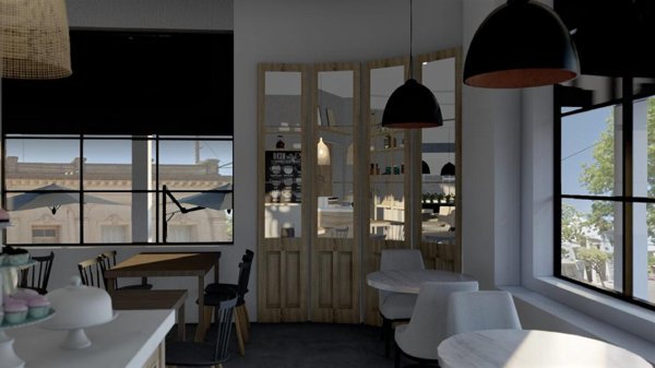 Café Bolívar · Vieja Terminal · Diseño del salón