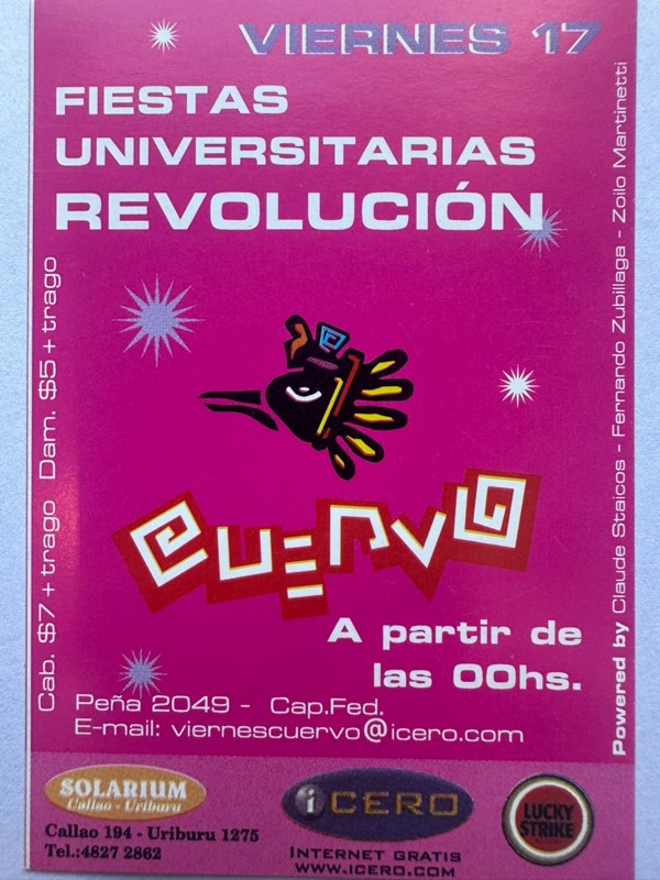 El Cuervo · Revolución · Viernes 17
