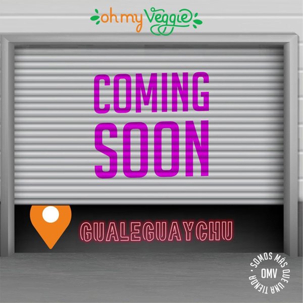 Oh My Veggie · Anuncio de apertura
