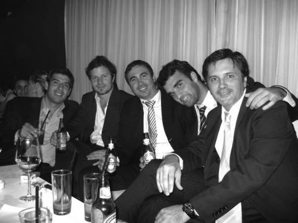 De izquierda a derecha: Dr. Sebastián Soleil, Dr. Omar Gorini, Dr. Fernando Zubillaga, Dr. Diego Fernández Varela y nuestro amigo relacionista público Zoilo Cruz Martinetti.